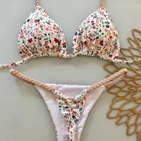 Sunny Dots Triangle Bikini