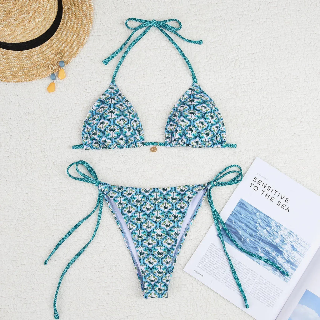 Aqua Dream Crochet Bikini