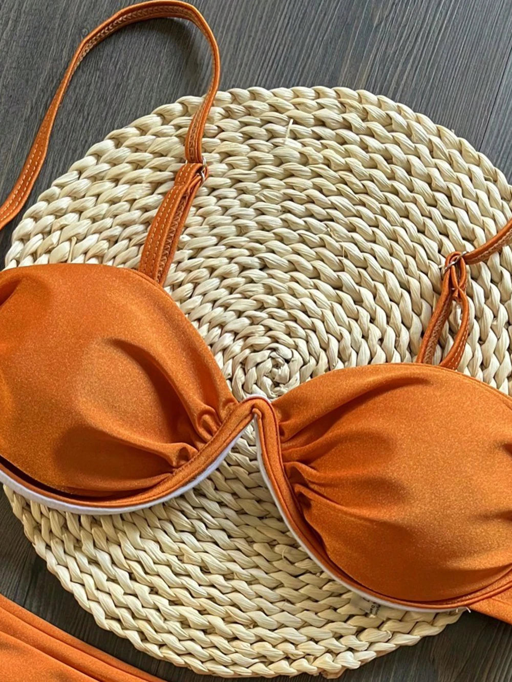Golden Bloom Bikini
