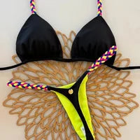 Sunny Dots Triangle Bikini