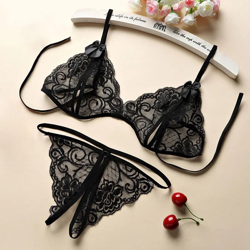 Ruby Empress Lace Set