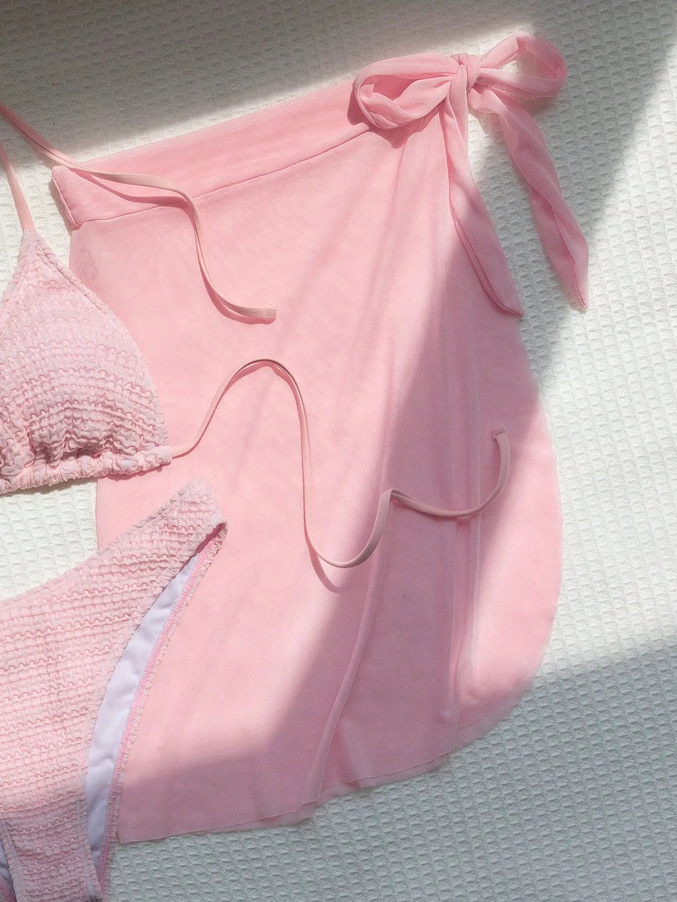 Blush Breeze 3-Piece Bikini Set