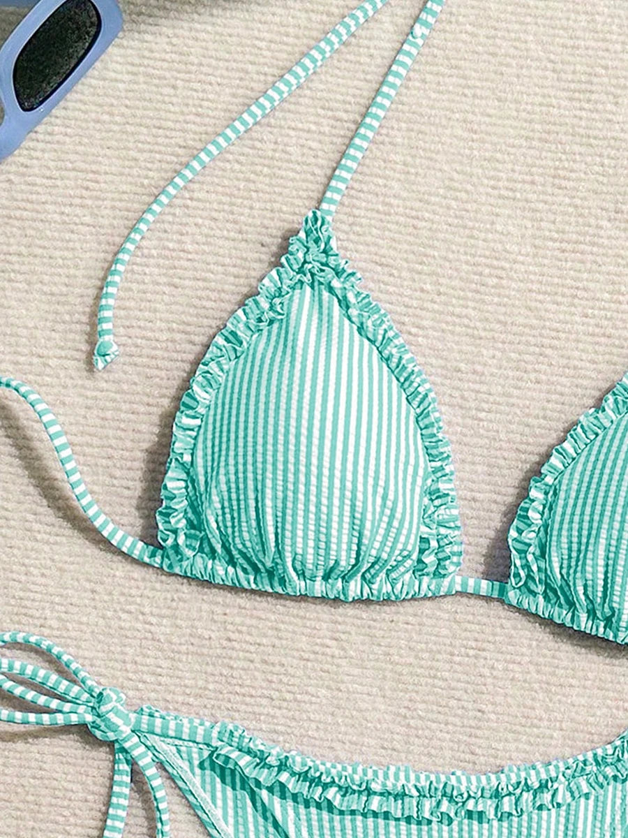 Sunset Glow Push-Up Bikini