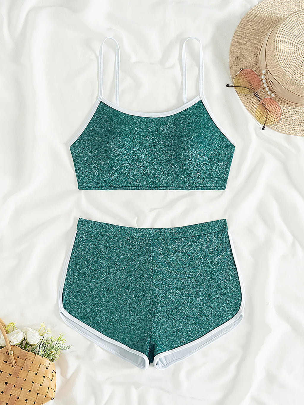 Green Athletic Bikini (Sporty Set)