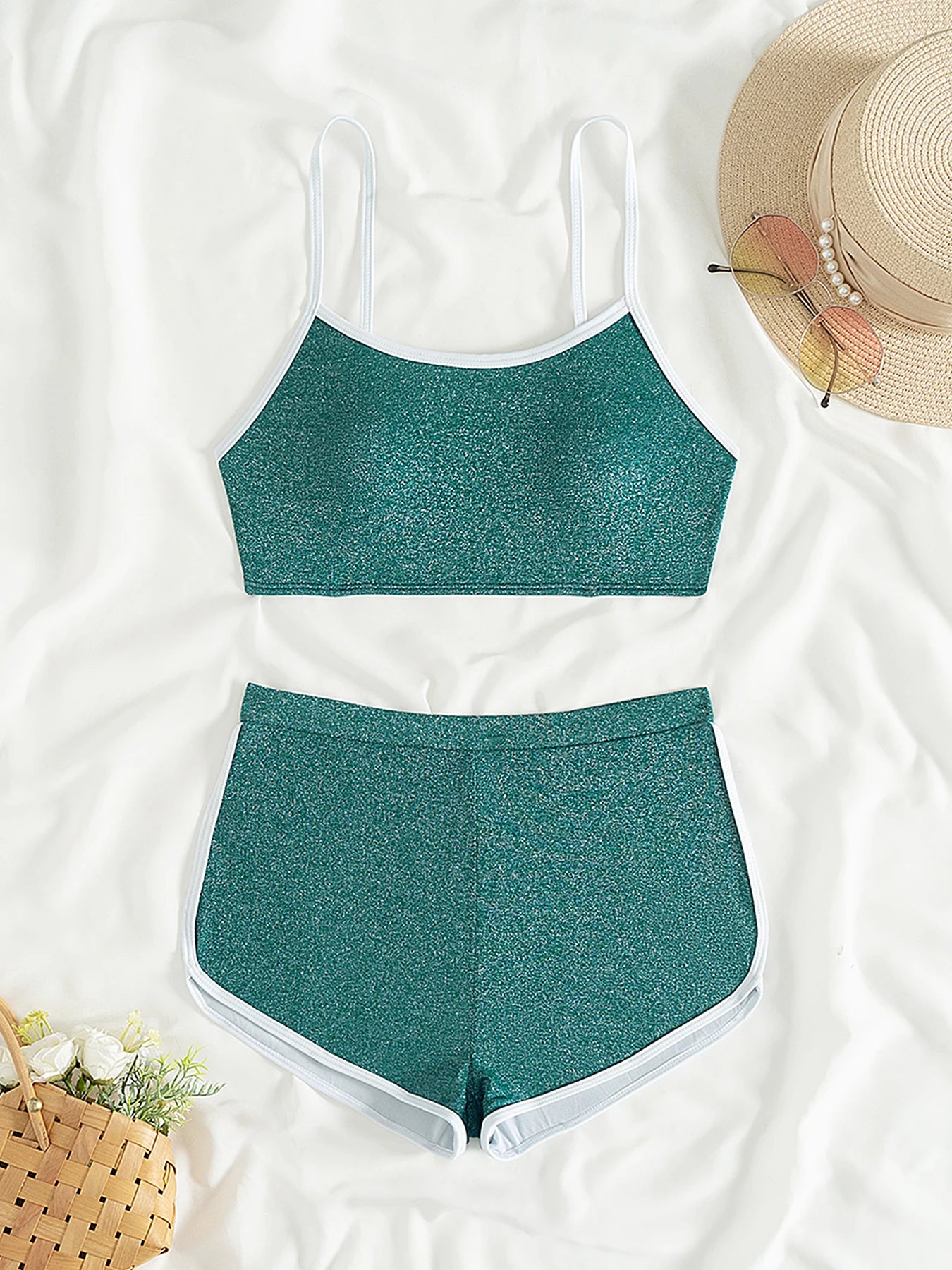 Green Athletic Bikini (Sporty Set)